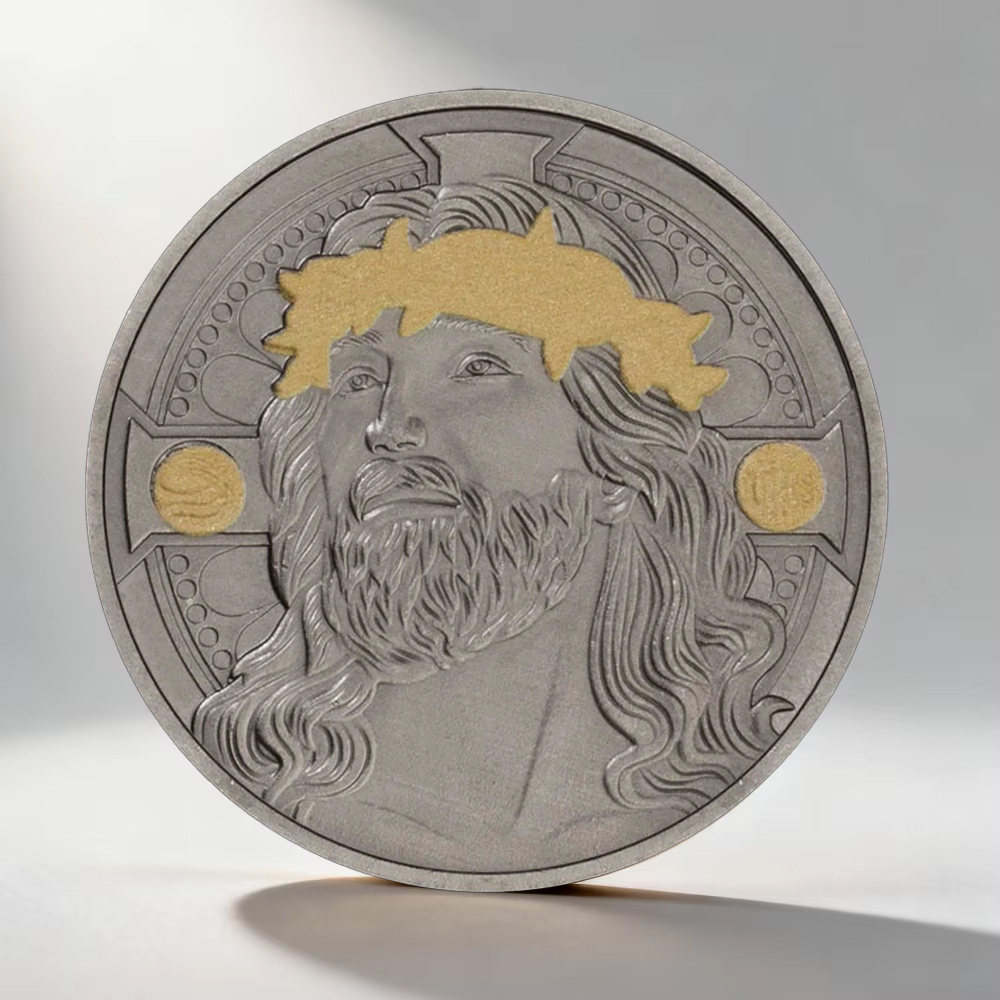 Home Decor Jesus - Jesus Coin Crown of Thorns Plated