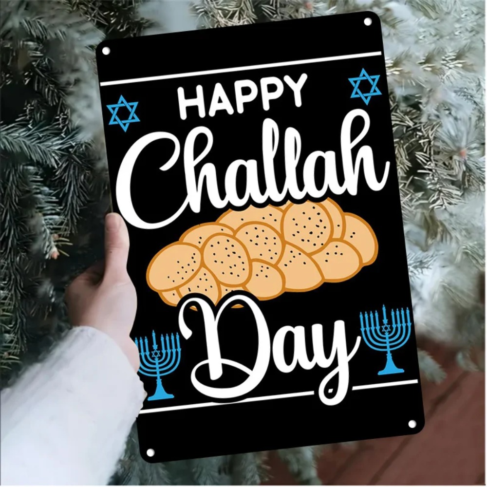 Home Decor In - CIFBUY Retro Happy Challah Day Menorah