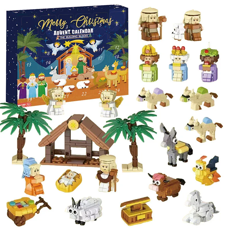 Home Decor Jesus - DIY Christmas Advent Calendar Gift Box