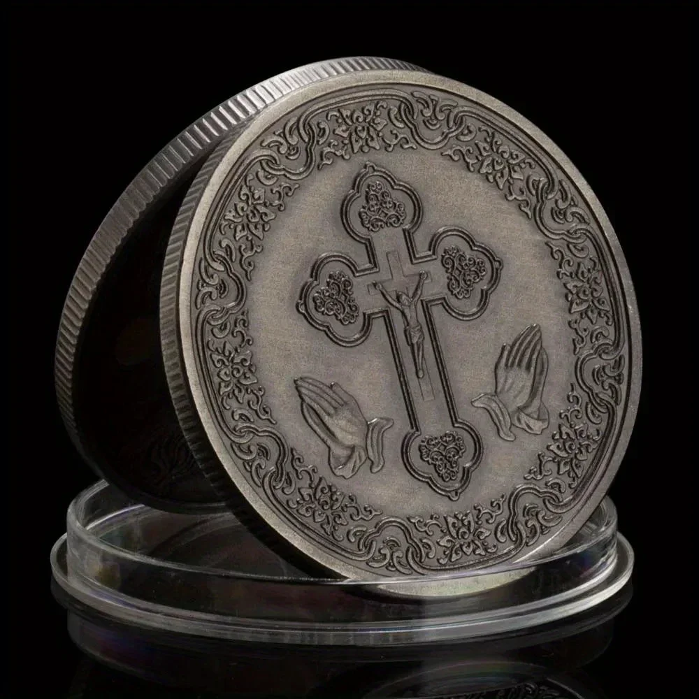 Jesus Coin Crown of Thorns Pla - Home Decor Jesus 评论和价格
