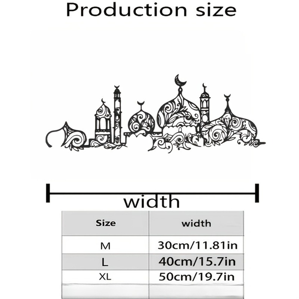 CIFBUY Iron Wall Art Islamic M - Home Decor In 评论和价格