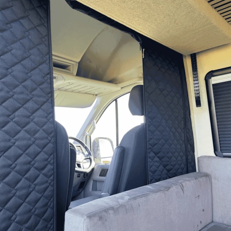 Insulated Cab Divider Curtain  - Blackout Curtains 评论和价格