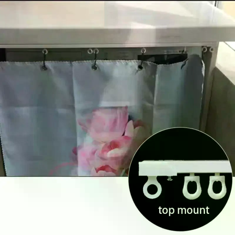 Self Adhesive Curtain Sliding  - Home Decor Curtain 评论和价格