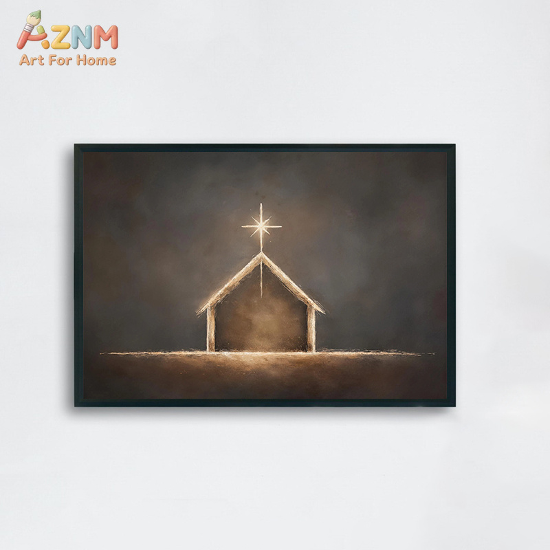 AZNM Neutral Christian Cross C - Home Decor Jesus 评论和价格