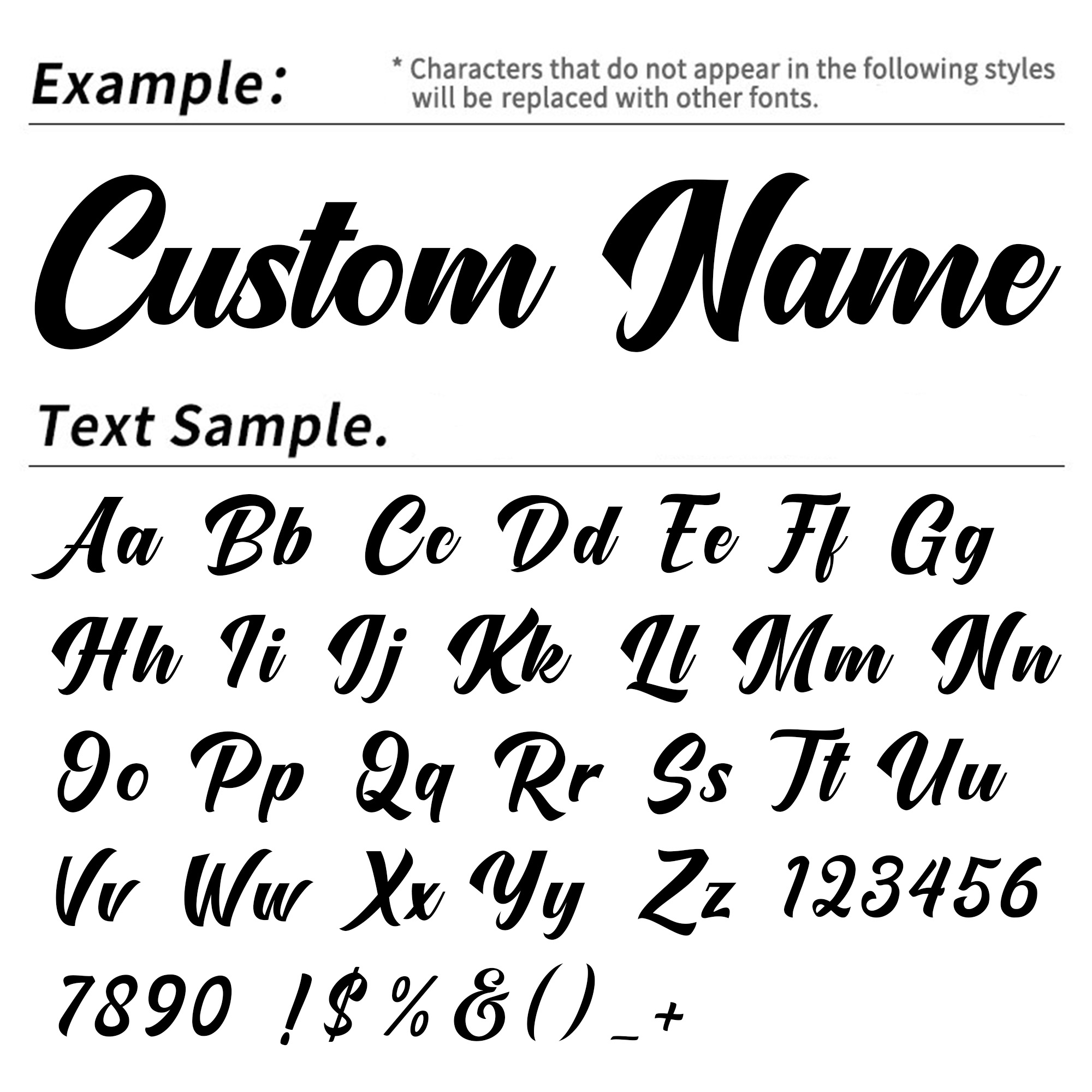 3PCS Custom Name Stickers Pers - Home Decor Product 评论和价格