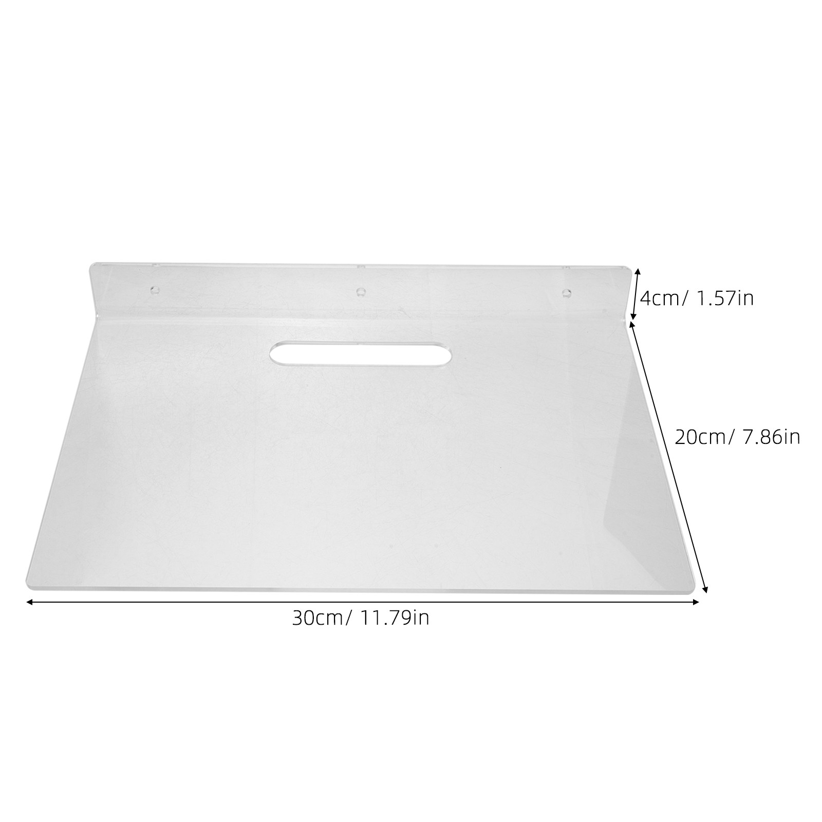 1Set Clear Acrylic Wall Mounte - Floating Shelves 评论和价格