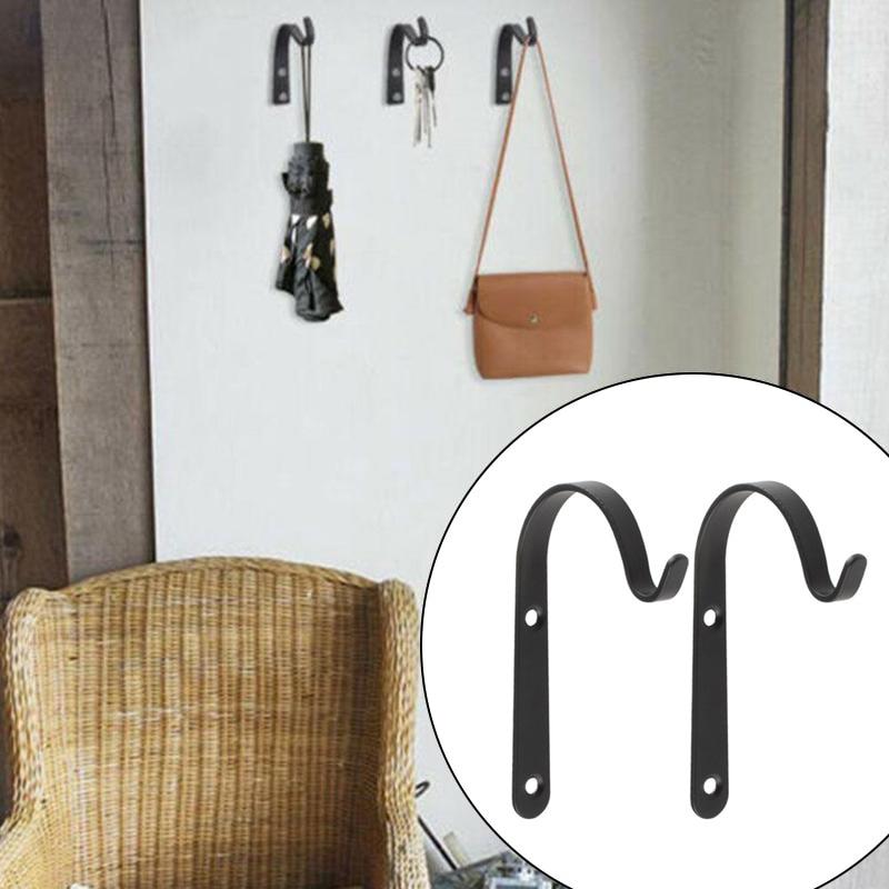 4Pc Metal J Hook Vintage Wall  - Woven Wall Basket 评论和价格