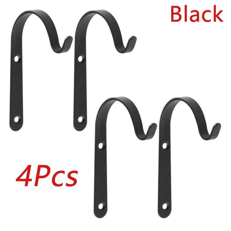 4Pc Metal J Hook Vintage Wall  - Woven Wall Basket 评论和价格