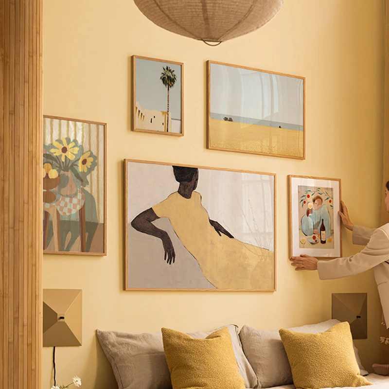 African Woman Beach Poster Can - Home Decor Pt 评论和价格