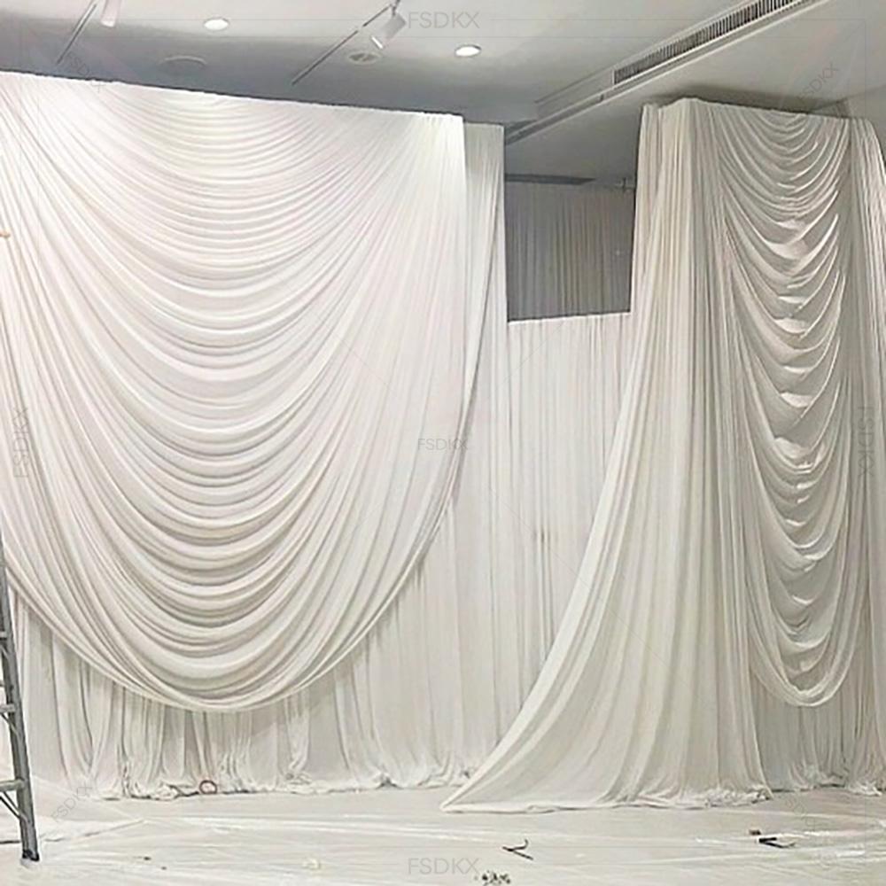 FSDKX Cheap White Ice Silk Clo - Home Decor Curtain 评论和价格