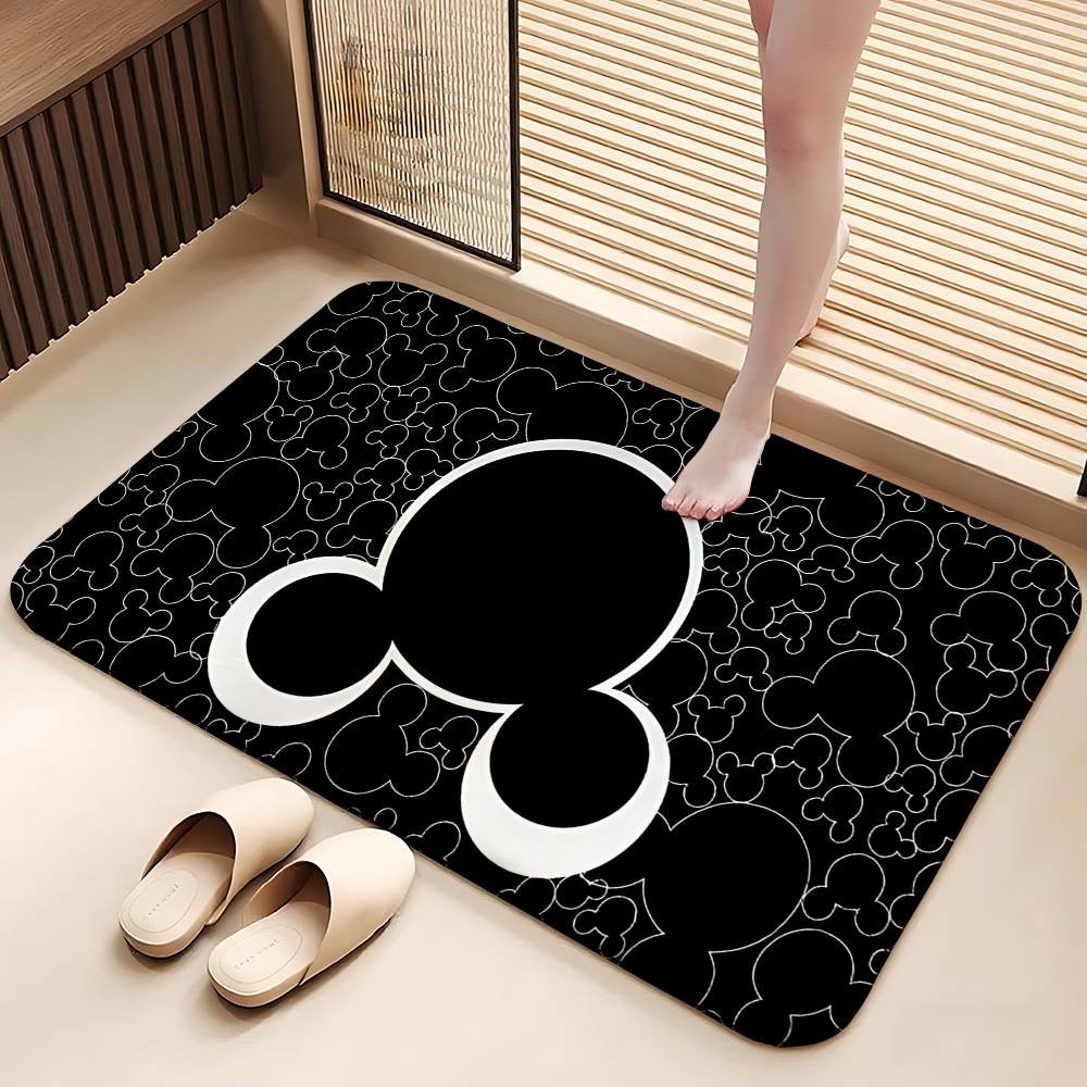 Mickey Carpet Bathroom Anti-sl - Home Decor Disney 评论和价格