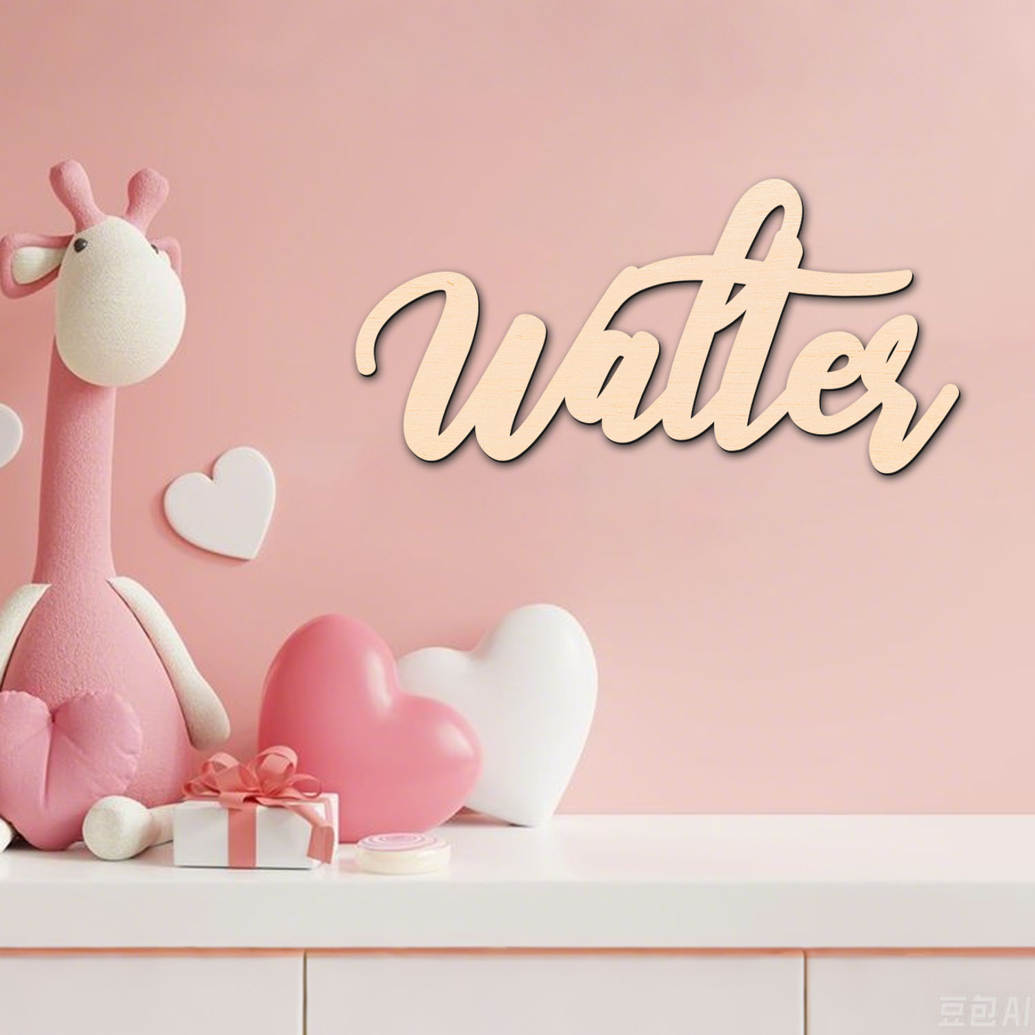 1pc personalized wooden surnam - Home Decor Product 评论和价格