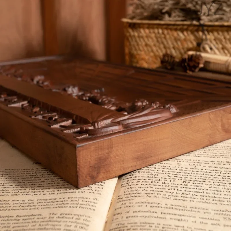 50cm Carving Wall Plaque Famou - Home Decor Jesus 评论和价格