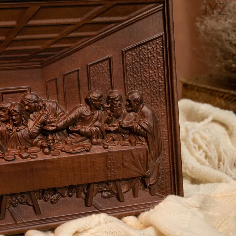 50cm Carving Wall Plaque Famou - Home Decor Jesus 评论和价格