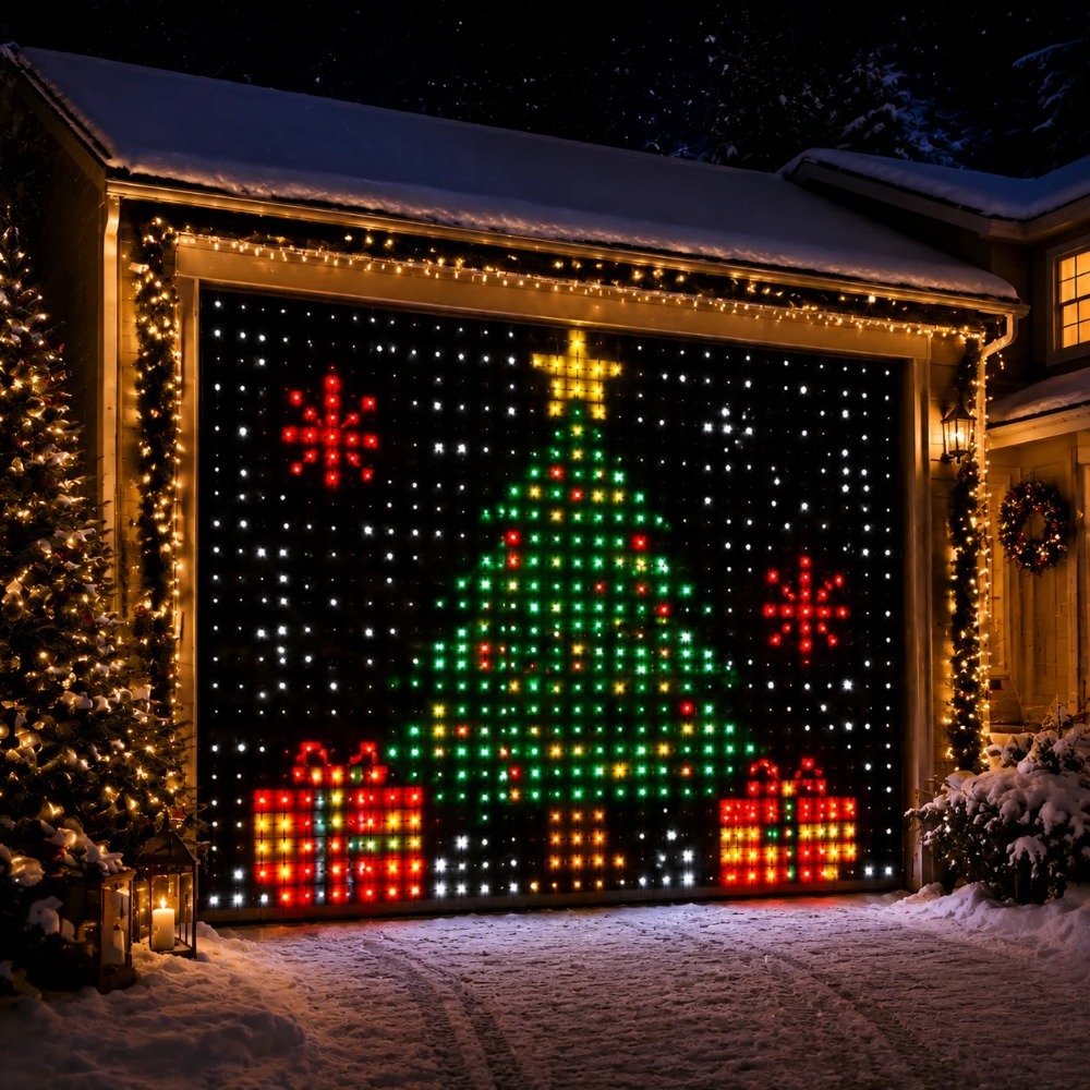 LED Pixel Curtain Lights Bluet - Home Decor Curtain 评论和价格
