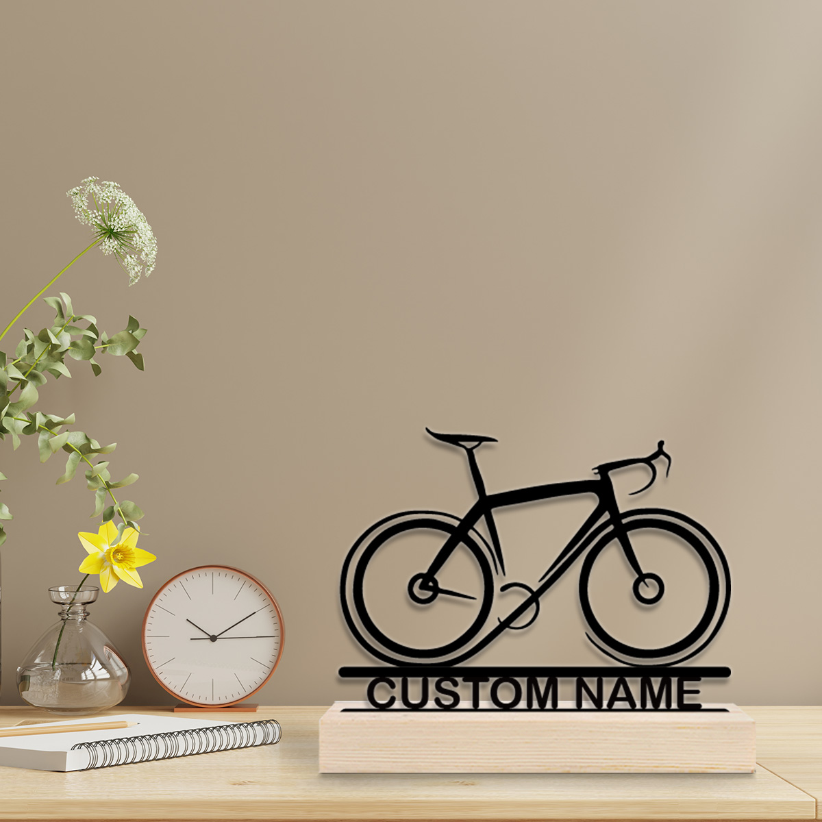 1pc Desktop Metal Ornaments Cu - Home Decor For Birthday 评论和价格