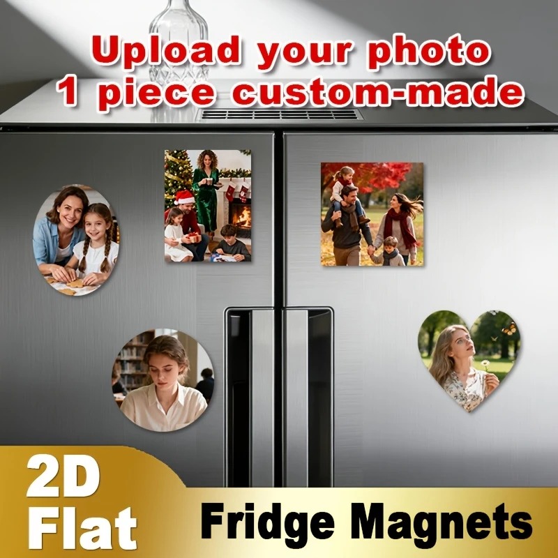 Custom Photo Fridge Magnet 2D  - Home Decor Product 评论和价格