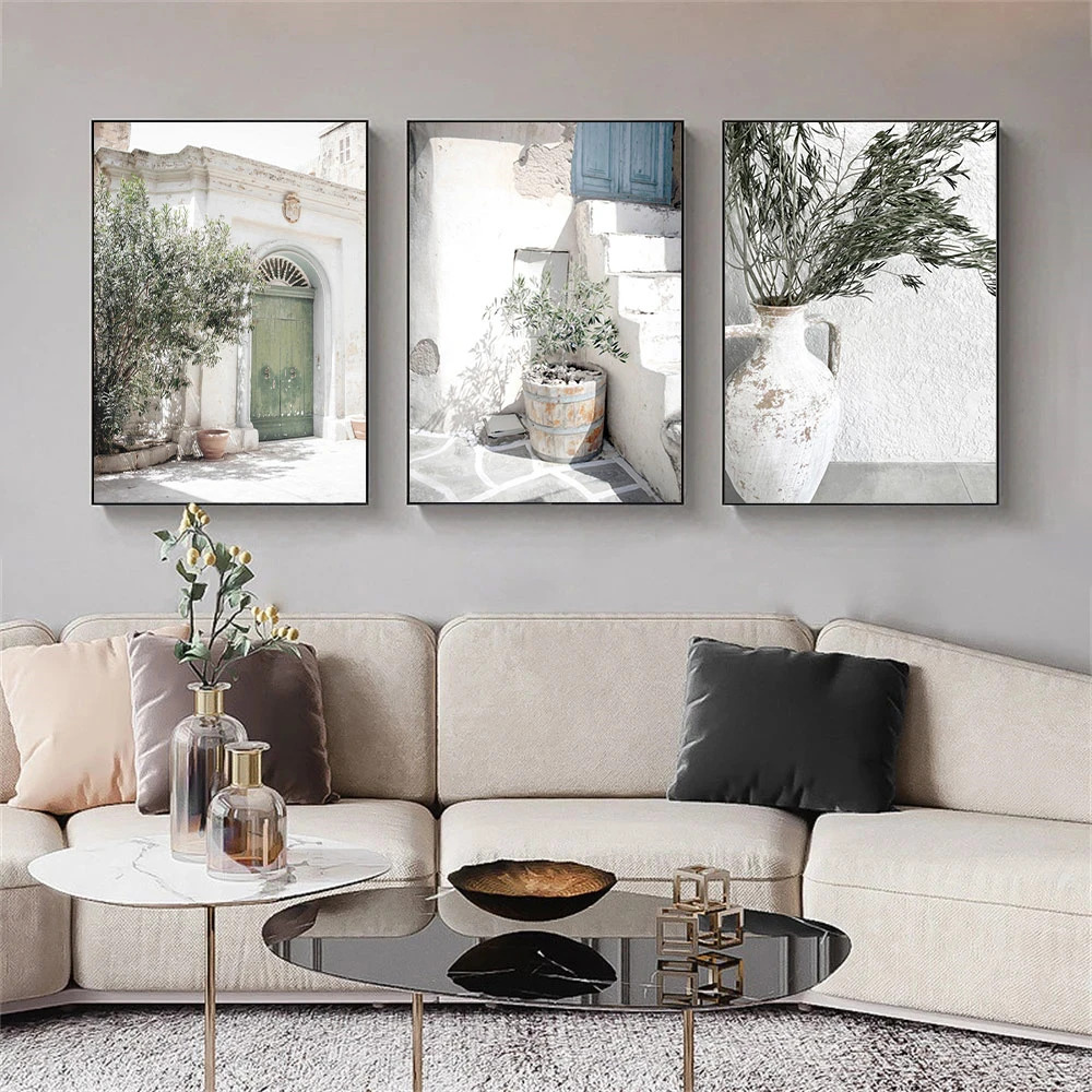 Italy Puglia Architecture Oliv - Home Decor Green 评论和价格