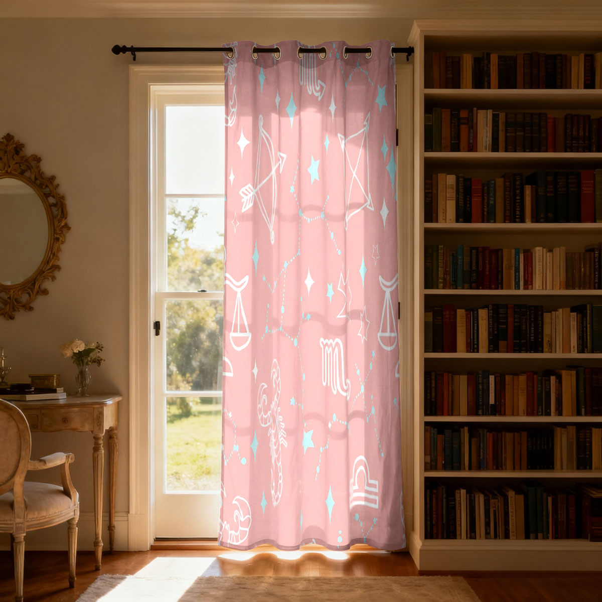 1pc Starry Sky Constellation P - Home Decor Curtain 评论和价格