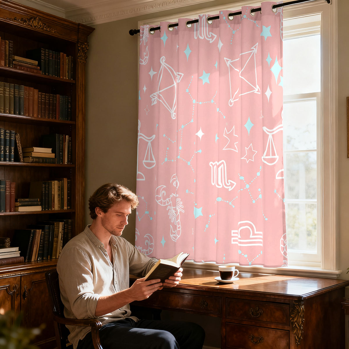 1pc Starry Sky Constellation P - Home Decor Curtain 评论和价格