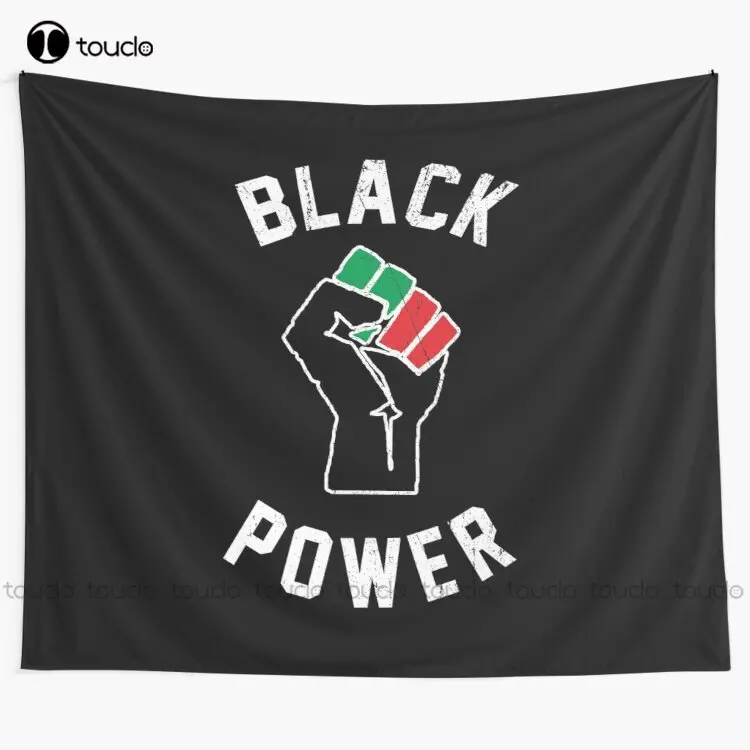 Black Power Fist Tapestry Tape - Home Decor Website 评论和价格