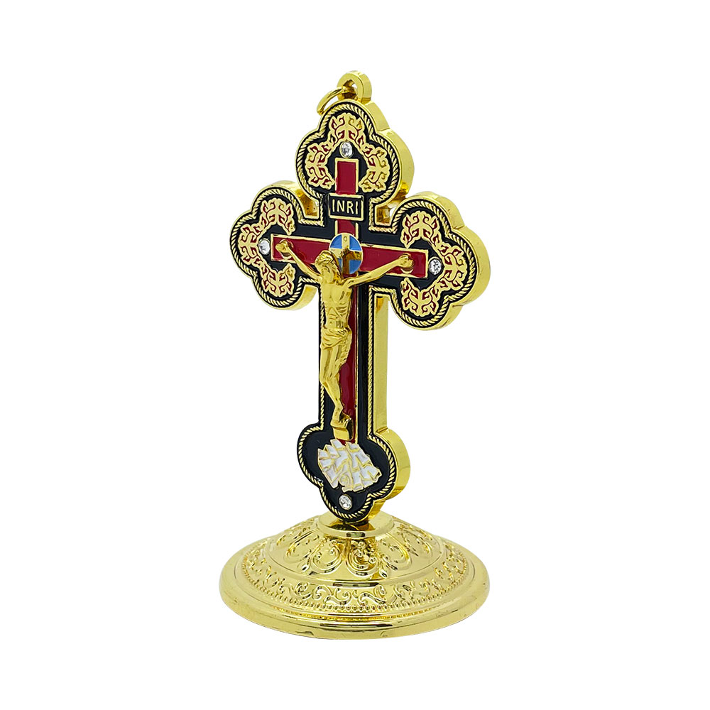 New2026 Catholic Standing Cruc - Home Decor Jesus 评论和价格