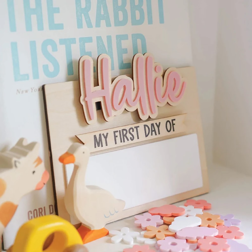 1Pc Custom First and Last Day  - Home Decor Product 评论和价格