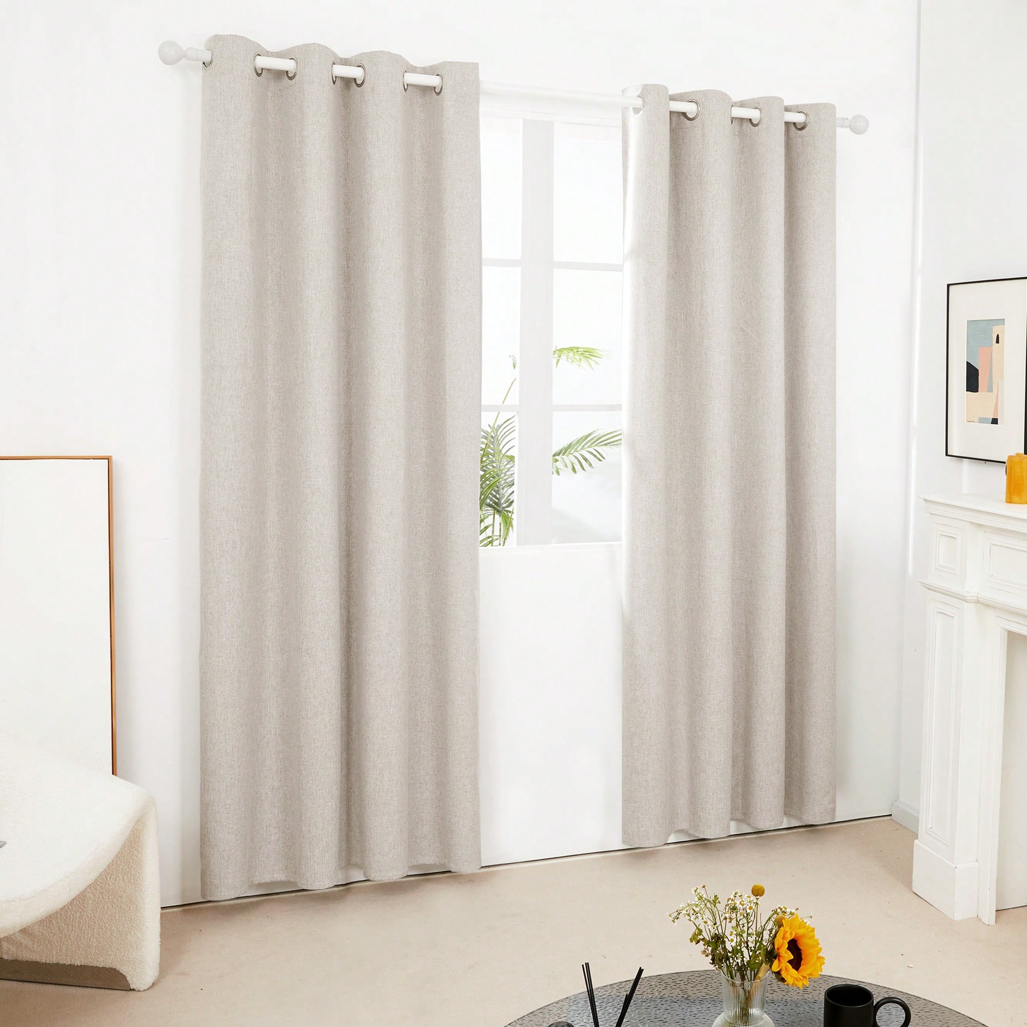 2 Pcs Full Blackout Curtains F - Blackout Curtains 评论和价格