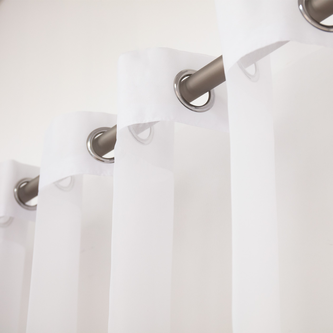 1PC White Sheer Curtain, Gromm - Home Decor Pt 评论和价格