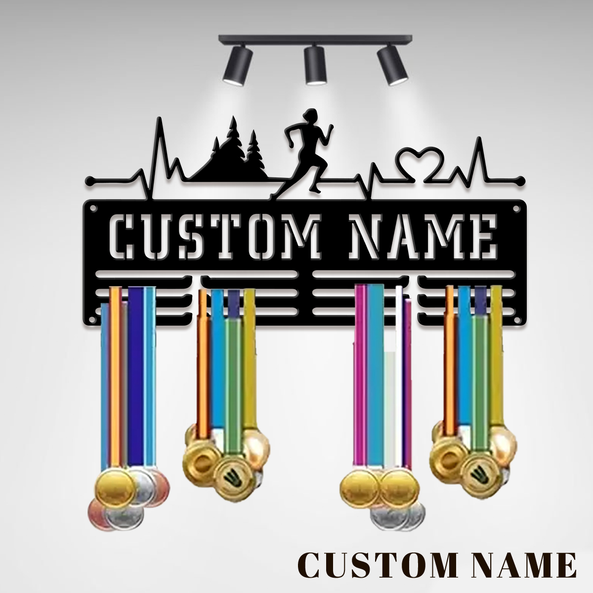 Custom Marathon Sports Metal M - Home Decor For Birthday 评论和价格