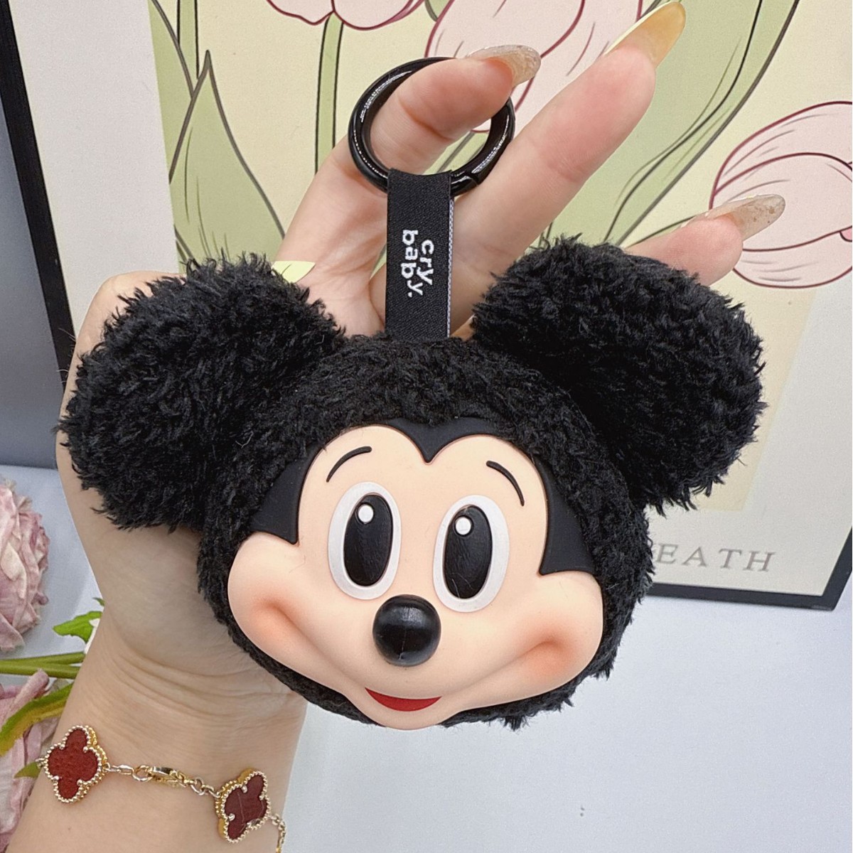 Mickey Minnie Plush Doll Keych - Home Decor Product 评论和价格