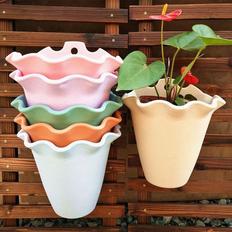 Flower Pot Wall-mounted Plasti - Woven Wall Basket 评论和价格