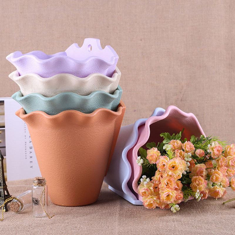 Flower Pot Wall-mounted Plasti - Woven Wall Basket 评论和价格