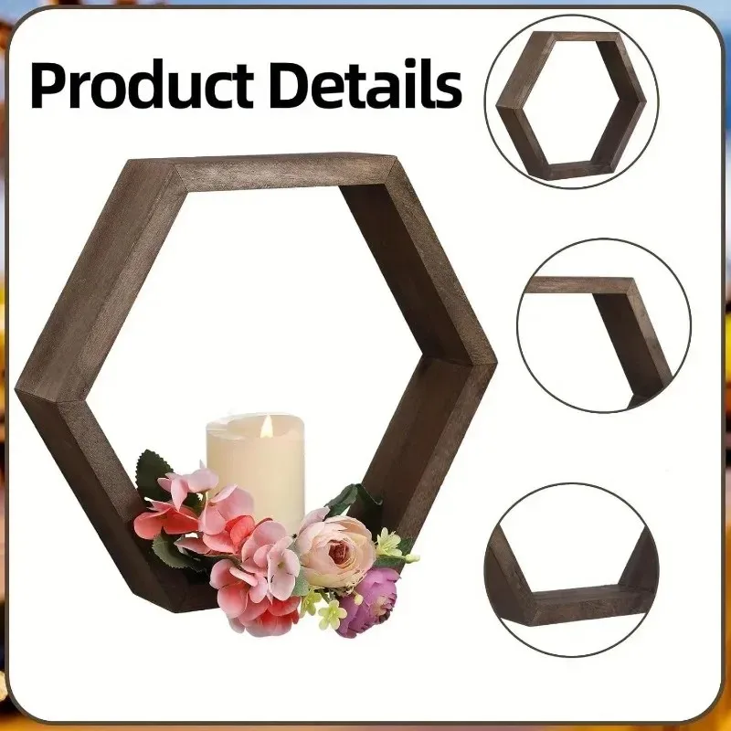 Latest Models Hexagon Floating - Floating Shelves 评论和价格