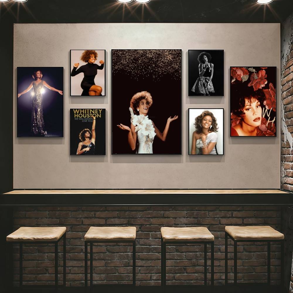 Whitney Houston Singer Poster  - Home Decor Houston 评论和价格