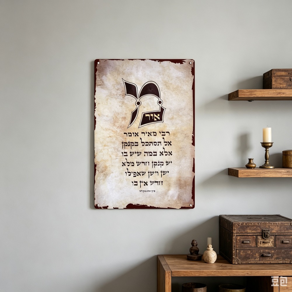 CIFBUY Vintage Hebrew Torah Sc - Home Decor In 评论和价格