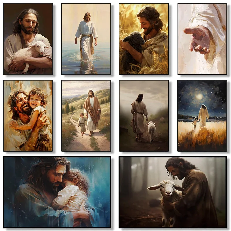 Jesus Christ Walking on Water  - Home Decor Jesus 评论和价格