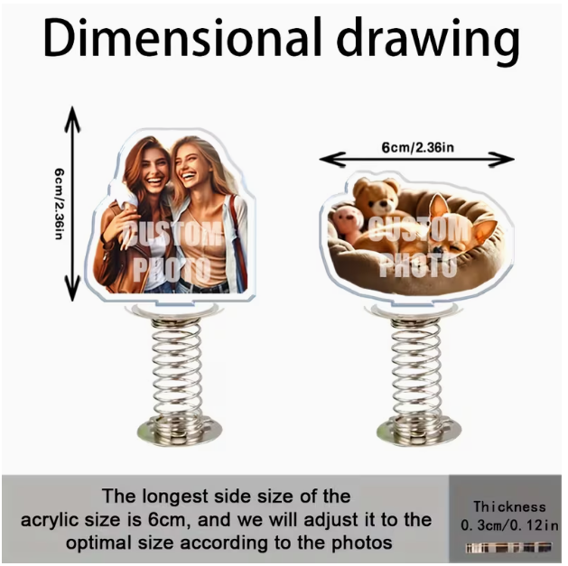 Personalized Acrylic Photo Orn - Home Decor Product 评论和价格