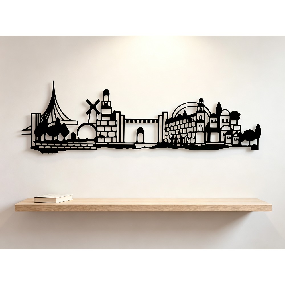 CIFBUY Metal Wall Art Jerusale - Home Decor In 评论和价格