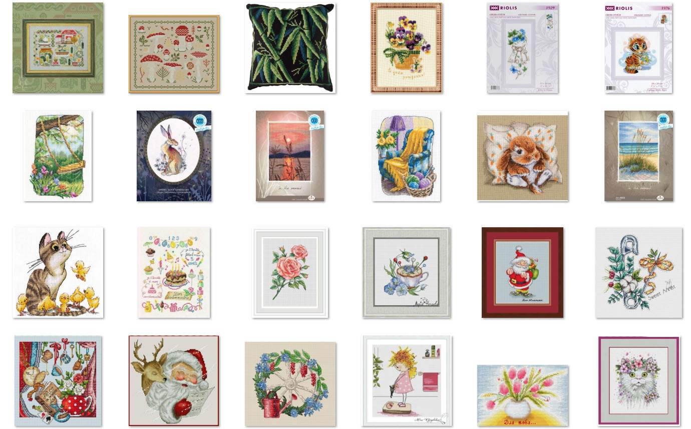 Cross Stitch DIY Kit 14CT Hand - Home Decor On Wheels 评论和价格