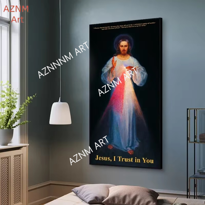 1PC ，Jesus, Divine, Mercy Pray - Home Decor Jesus 评论和价格