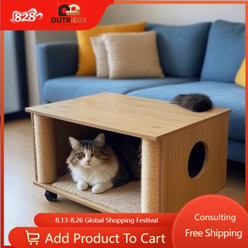 On Wheels Japanese Side Table  - Home Decor On Wheels 评论和价格