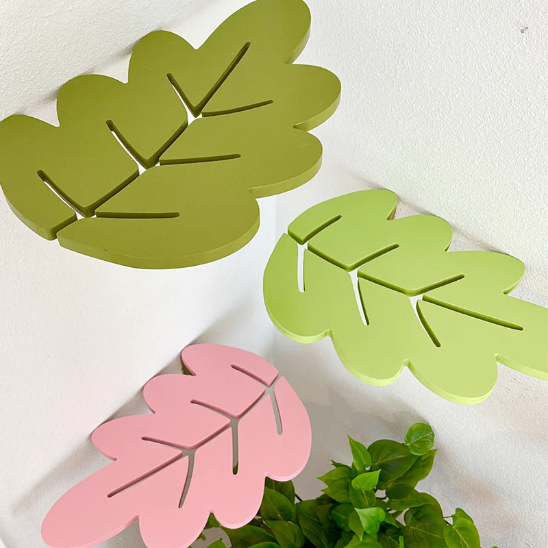 1PCS Wooden Shelf Foliage Colo - Floating Shelves 评论和价格