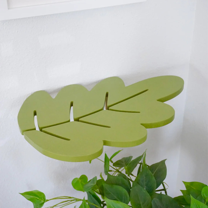 1PCS Wooden Shelf Foliage Colo - Floating Shelves 评论和价格