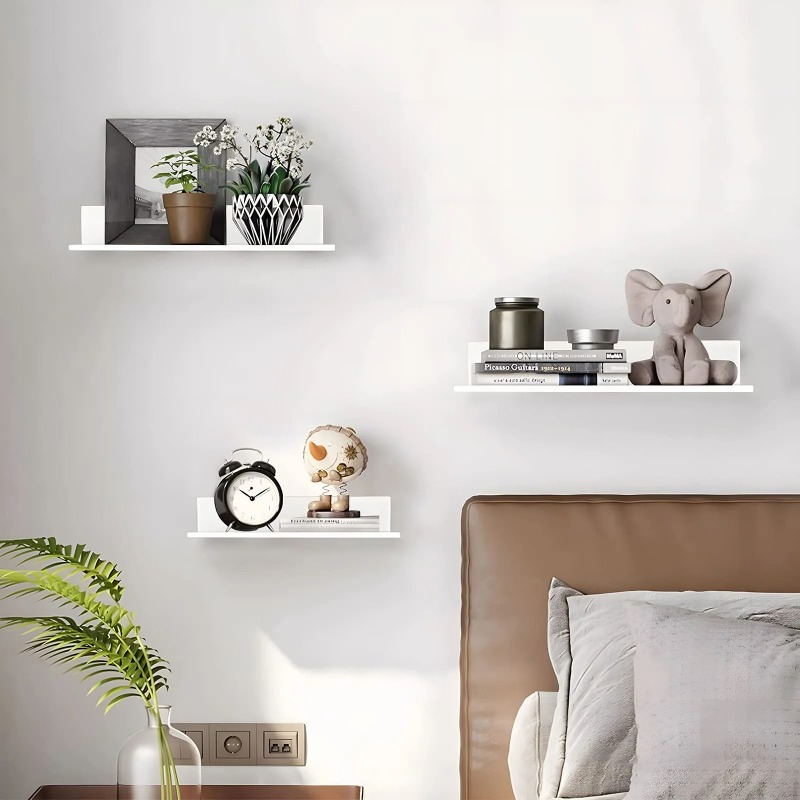 Metal Floating Shelves Wall Mo - Floating Shelves 评论和价格