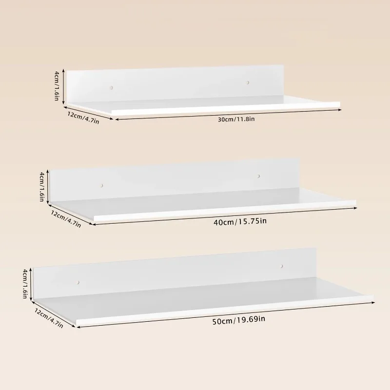 Metal Floating Shelves Wall Mo - Floating Shelves 评论和价格