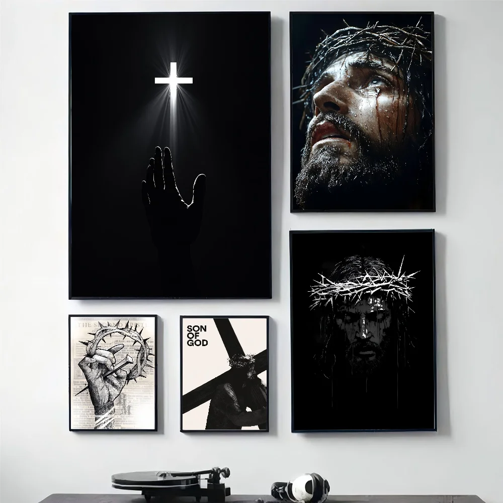 Son of God Jesus Cross Holy Li - Home Decor Jesus 评论和价格