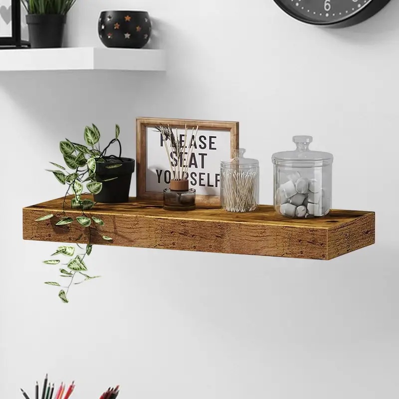 Durable Floating Wall Shelf wi - Floating Shelves 评论和价格