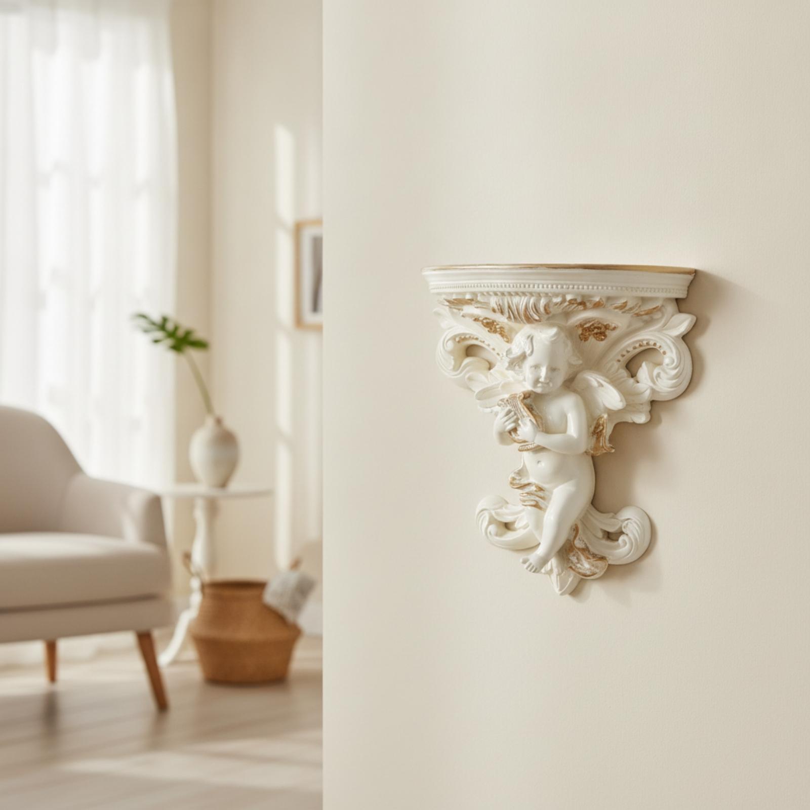 Decorative Wall Shelf with Ang - Floating Shelves 评论和价格