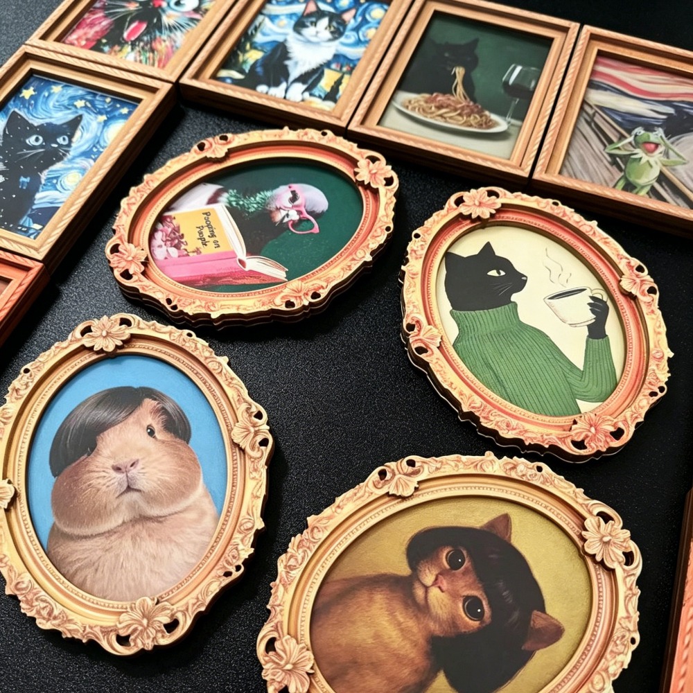 Cute Cat Refrigerator Magnet - - Home Decor Trends 评论和价格